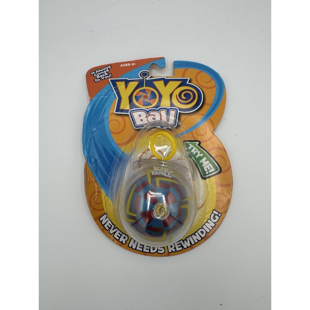Yoyo Ball Automatic Return Yoyo Blue Red Yellow Never Needs Rewinding Tricks New
